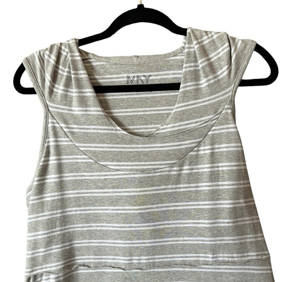 Marc New York Performance Hooded Striped Dress Women's Size XL - Picture 3 of 11